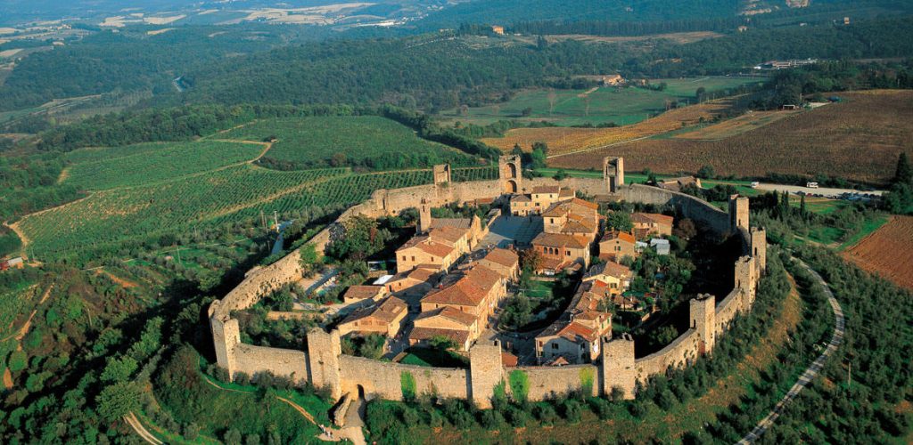 Siena Monteriggioni San Gimignano with Lunch&WineTasting Fullday from Rome